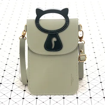 

Women's Handbags Shoulder Messenger Bag Student Small Fresh Cartoon Phone Bag
