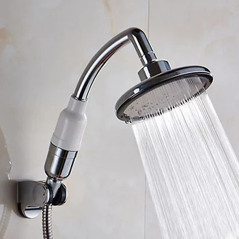 

Multi-fuction Big Handheld Shower Head 5.7 Inch Pressure Boost Waterfall Showerheads Water Filter Purify Shower Heads