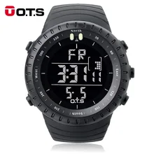 OTS Luxury Brand Military Digital Watch Men Sports Watches 50M Waterproof Swimming Outdoor Climbing Wristwatch relogio