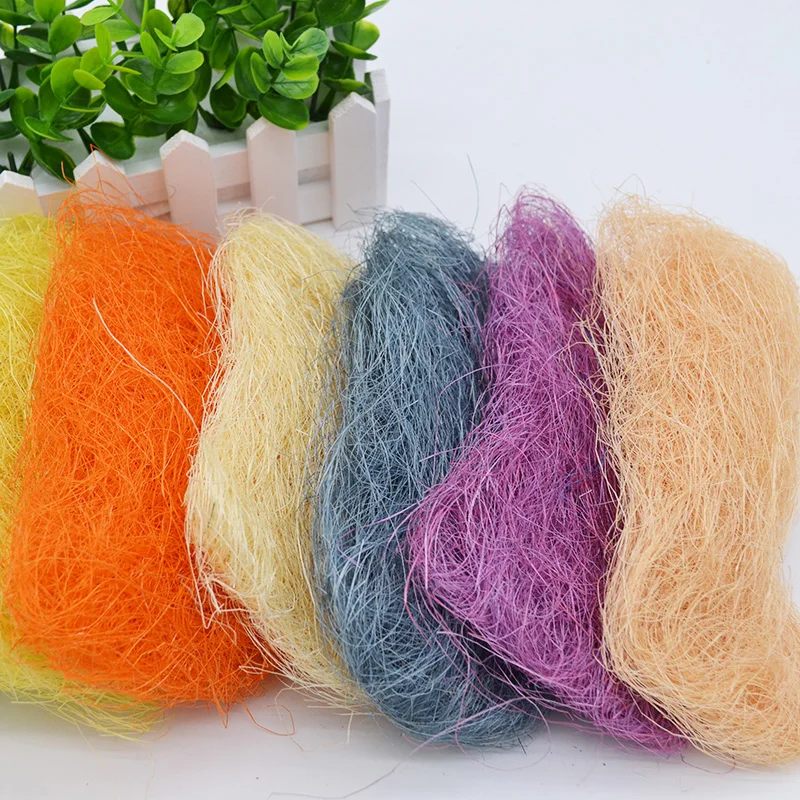 

10g Natural Hemp Flower Bouquet Pakage Decor DIY Dry Straw Gifts Box Filling Material Wedding Party Decoration Wrapping Supplies
