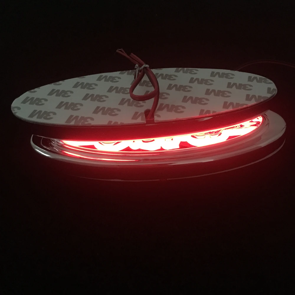 

Red 5D Logo Light for Ford Logo Light Focus 2 3 Fusion Fiesta ST Explorer Ranger Mustang Galaxy Emblem Car Rear Trunk Cap Lamp