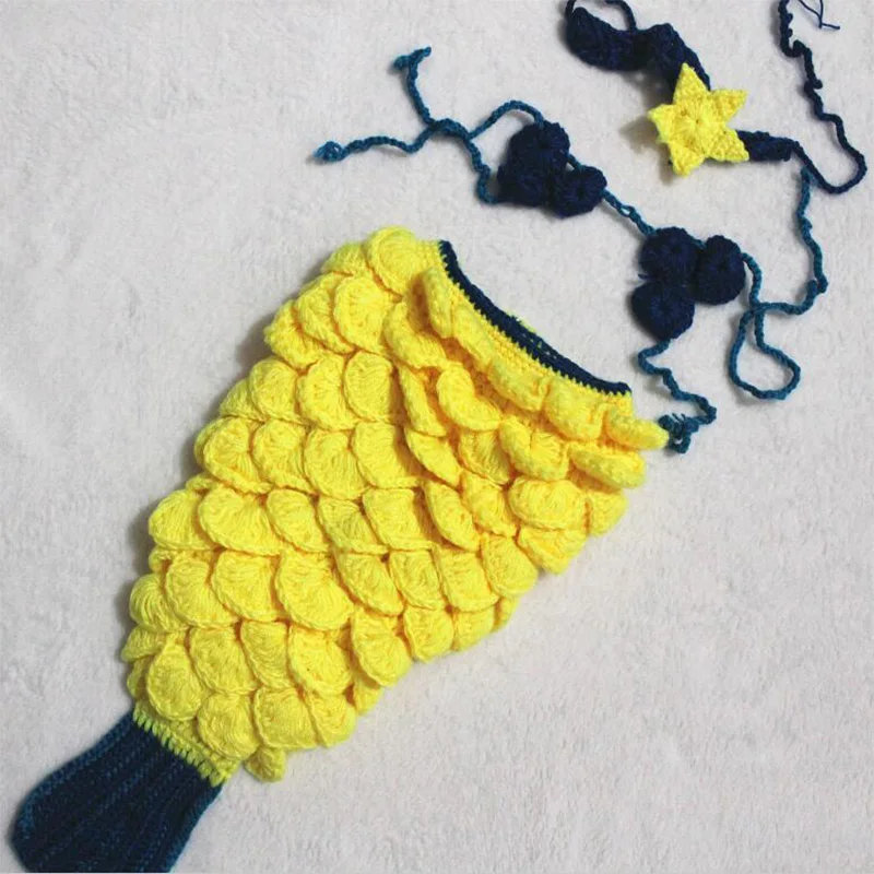 baby photography mermaid costume (3)