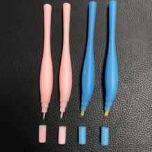 Горячие стерилизованные одноразовые, для микрообработки ручные инструменты с крышкой для ручного татуажа бровей ручка пластиковые Tebori инструменты Dia 0,25 мм машинки для татуировок