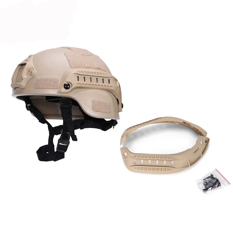 trilho de segurança, proteção rápida, montagem de capacete