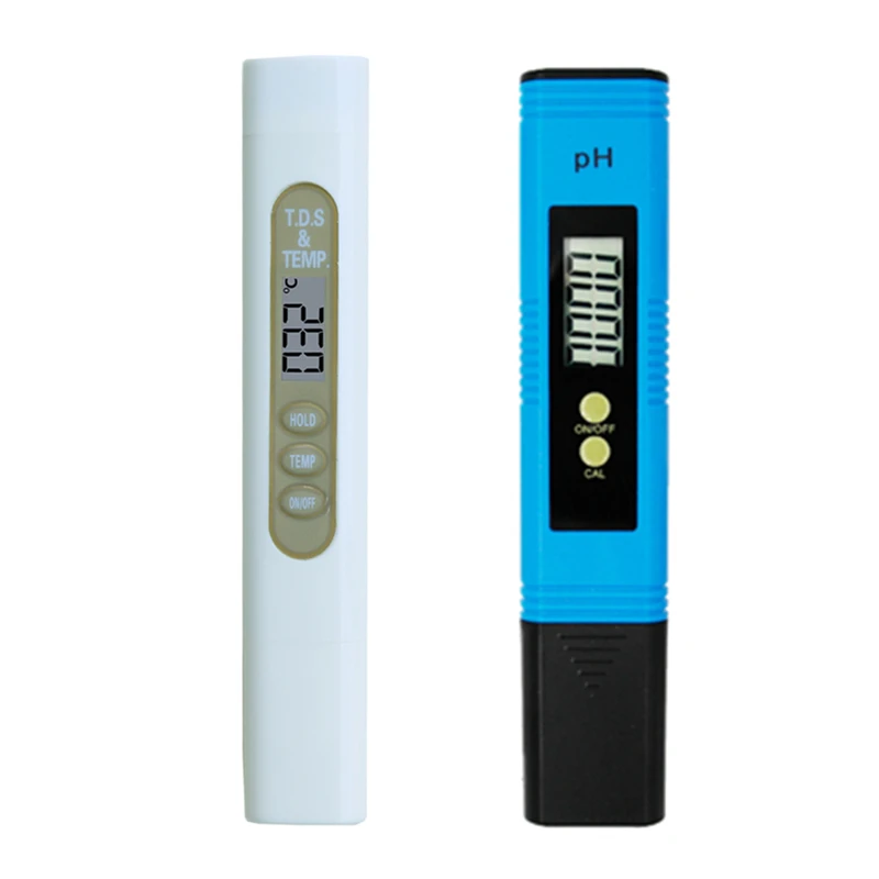 

Portable PH Meter Acid Testing Pen + TDS Tester Water Filter Quality Measuring Analyzer Tool 25%OFF