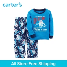 Carter s 2 Piece baby children kids clothing Boy Thermal Fleece PJs 347G366