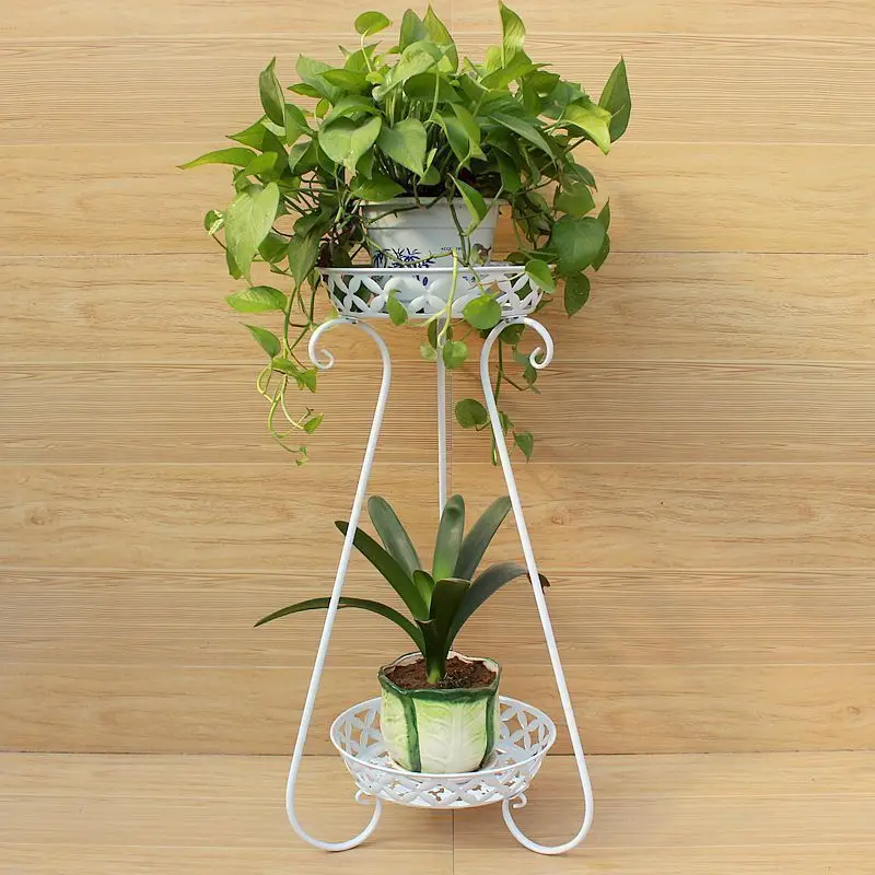Dekoru Decor Balcony Mensole Per Fiori Scaffali In Metallo A Ripiani Varanda Shelf Plant Stand Balcon Balkon Flower Iron Rack