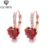 CC Jewelry – petites boucles d'oreilles en or Rose pour femmes, accessoires chics, à la mode, meilleurs cadeaux, E014 ► Photo 1/6