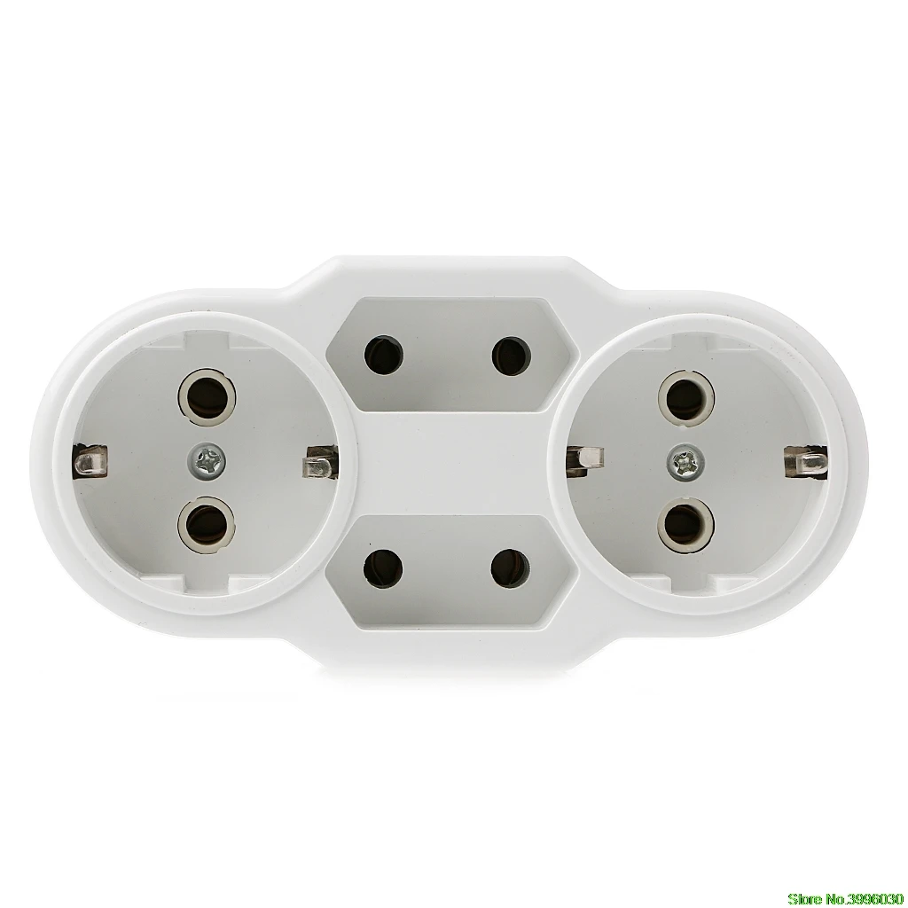 Eu Type Conversion Plug 1 To 4 Way Eu Standard Power Adapter Socket Travel Plugs huismerk kopen in de aanbieding Eu Type Conversion Plug 1 To 4 Way Eu Standard Power Adapter Socket Travel Plugs huismerk kopen in de aanbieding