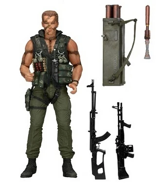 

NECA Commando 30th John Matrix Arnold Schwarzenegger PVC Action Figure Collectible Model Toy 6" 15cm Y6256