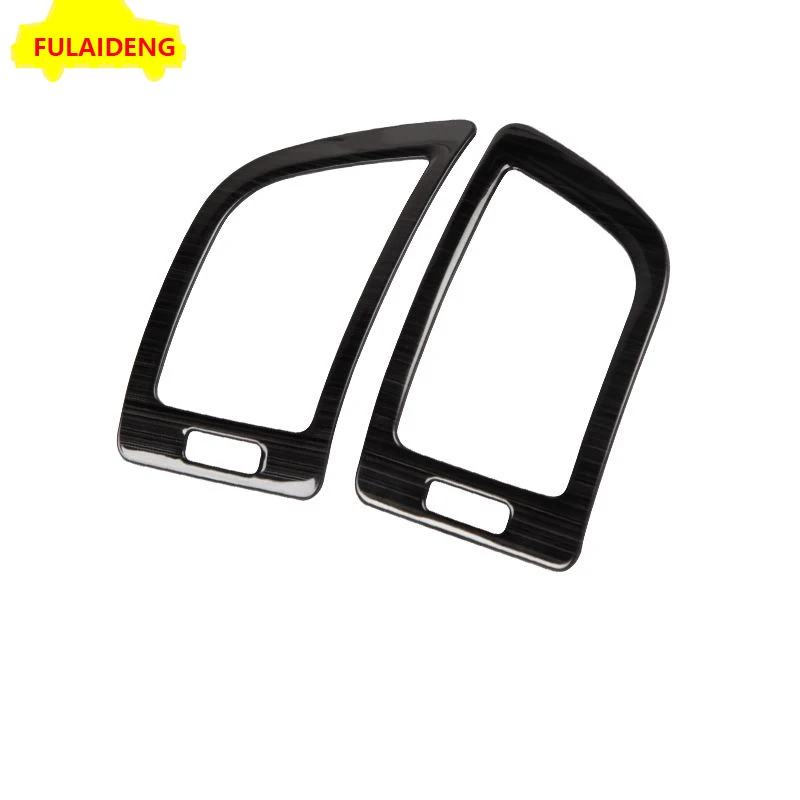 Black titanium Side Air Vent Outlet Cover Trim For Nissan Teana Altima 2013-2018