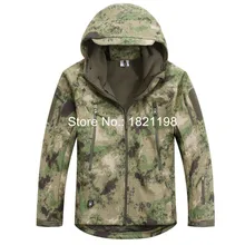 Free shipping Tactical Hoodie Military Jacket TAD V4.0 Men’s Outdoor Camping Hiking Hunting Waterproof Coats Camouflage Color