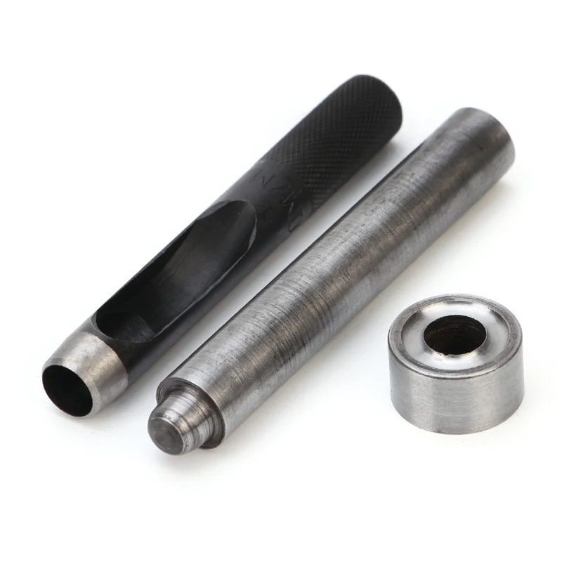 40mm Hole Punch and Hand Tool Metal Oval Eyelet Setting Grommets Arts 10mm