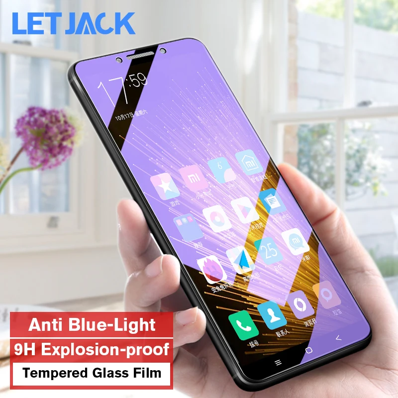 

Anti Blue Light Tempered Glass for Xiaomi 8 SE 6X Explosion Proof Screen Protector for Redmi 6 6A 5 S2 Note 5 Protective Film