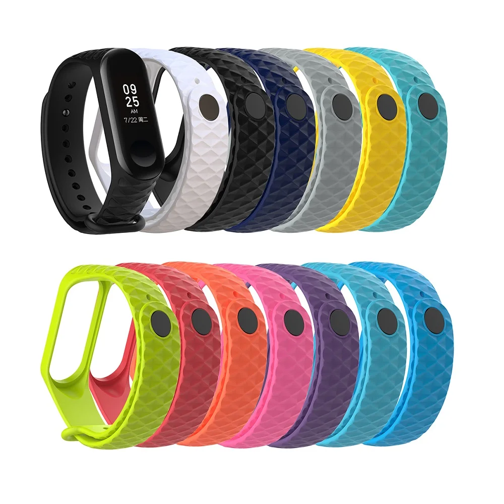 

Mi Band 3 Strap Wristband Replacement for Xiaomi Mi Band 3 Strap Smart Correa Bracelet Watch Wrist Band