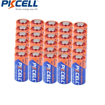 

30Pcs PKCELL Battery 4LR44 476A 4A76 PX28A L1325 A544 28A Alkaline Primary Batteries 6v For Remote Control Laser Pen Stop Bark
