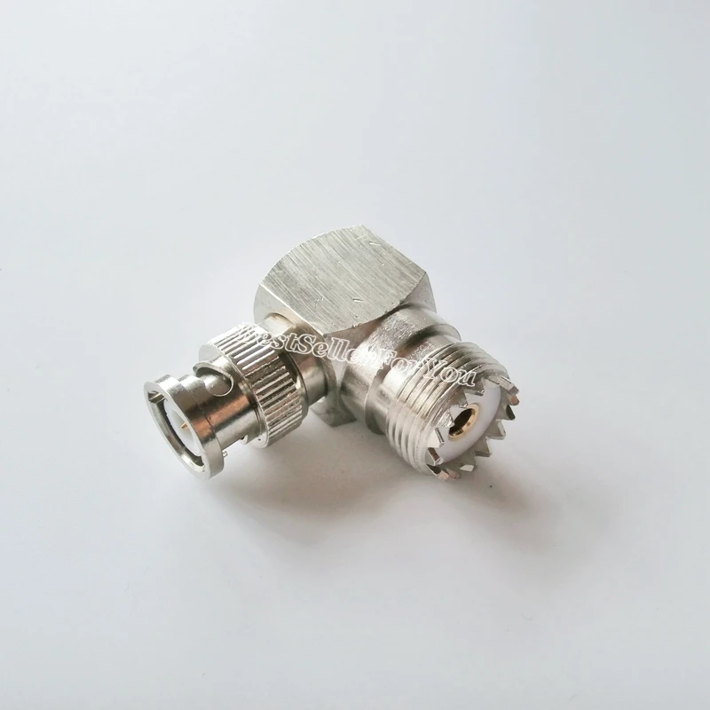 Коннектор BNC папа UHF SO 239 SO239 Прямоугольный коаксиальный адаптер RF COAX 1 шт.|bnc male