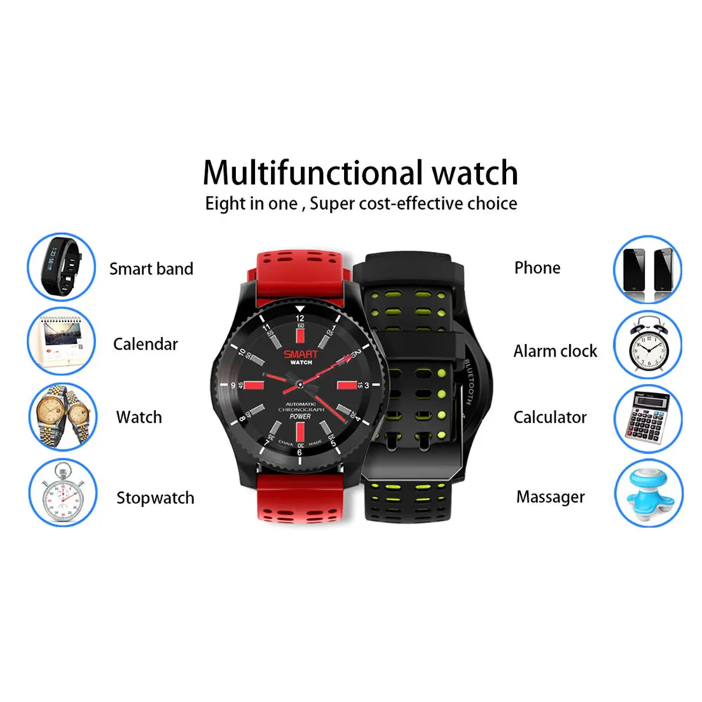 

Gofuly New GPS Smart Watch Sports Fitness Activity Heart Rate Tracker Blood Pressure Watch Digital Watches