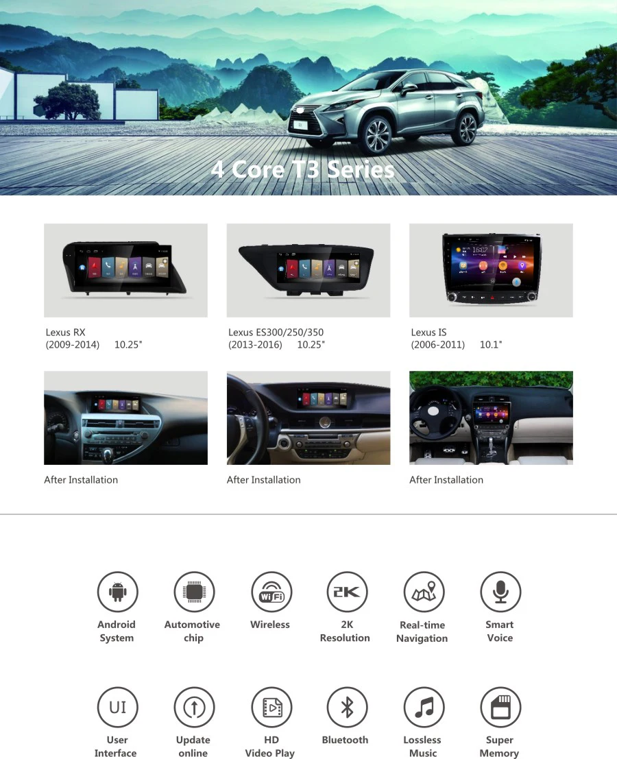 NAVIRIDER навигации премии " автомобиль DVD Playefor Lexus CT A10 CT200h CT300h CT400h CT200 Android 7,1 Штатная мультимедийный плеер