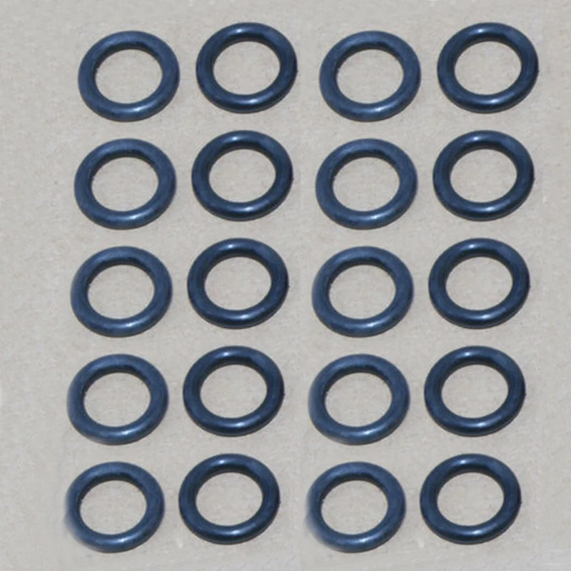 

Black 20 Pcs Twin Cam Oil Drain Plug O-ring Fits For Motorcycle OEM P/N 11105