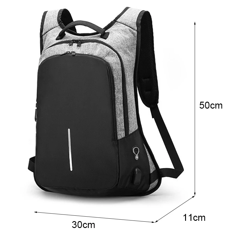 Mochilas multifunción USB para hombres, mochilas para ordenador portátil de 15,6 pulgadas para adolescentes, Mochila de viaje para hombres, Mochila antiladrona Mochilas multifunción USB para hombres, mochilas para ordenador portátil de 15,6 pulgadas para adolescentes, Mochila de viaje para hombres, Mochila antiladrona