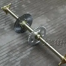 DIY четыре колеса картинг детская коляска ATV UTV тормозной диск ротор Звездочка 61 см задняя ось