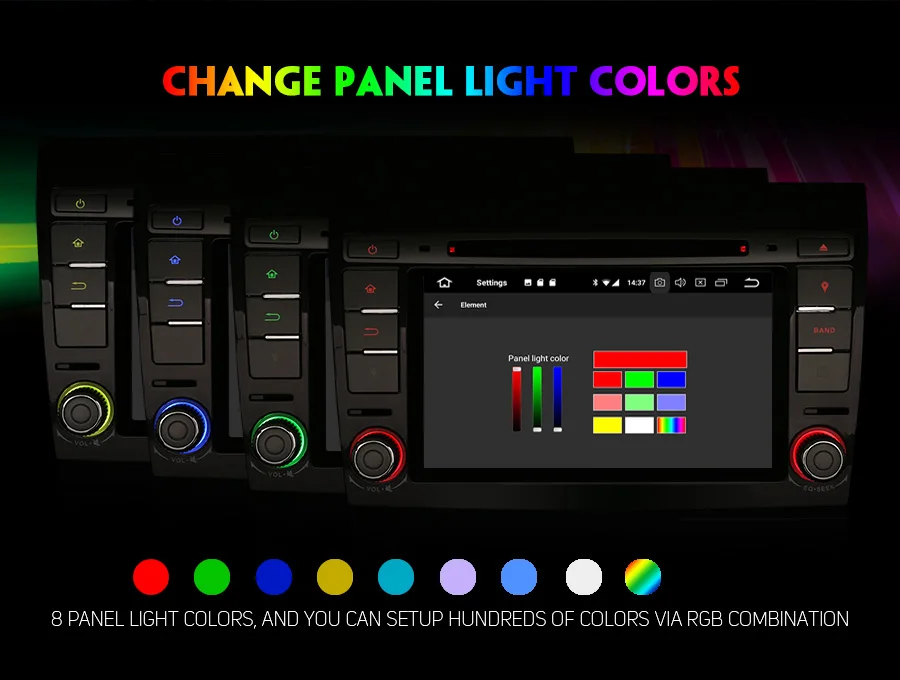Top Erisin ES7871F 7" Android 8.0 Octa core 4G RAM Car DVD GPS Radio DVR DAB+ DVD For FIAT BRAVO 13