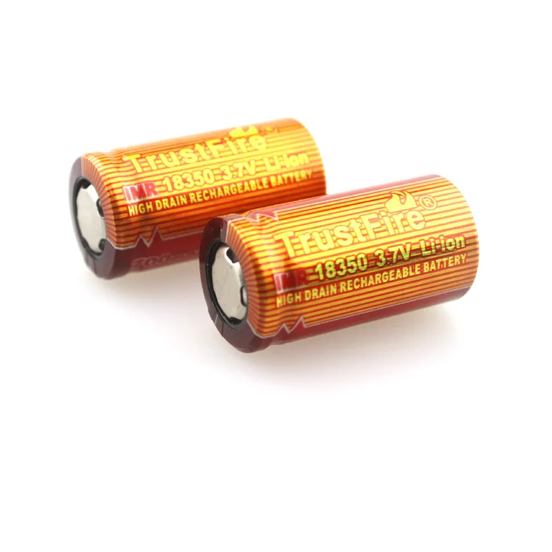 TrustFire IMR 18350 3 7 в 700 мАч литий-ионная аккумуляторная батарея с высоким потоком