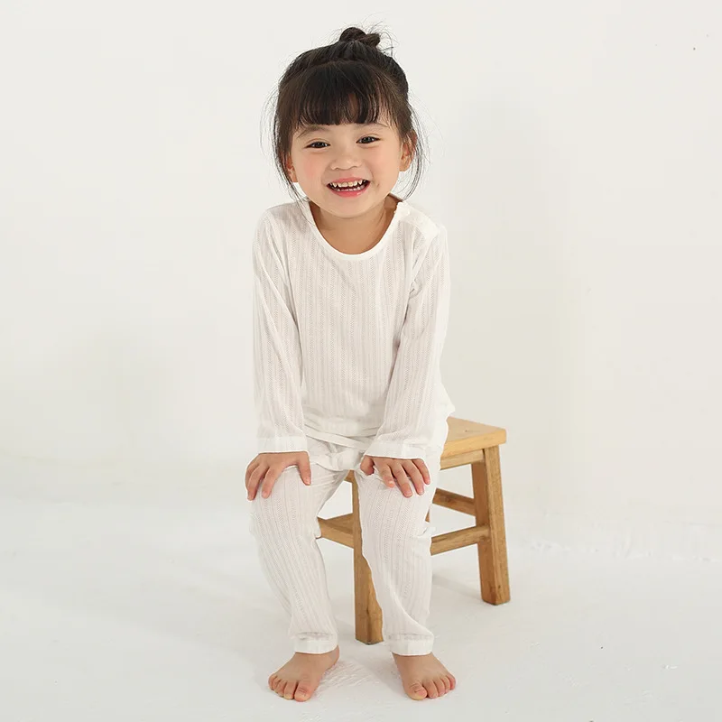 2 5 years old Baby Girls White Underwear Set Kid's Boys Fiber