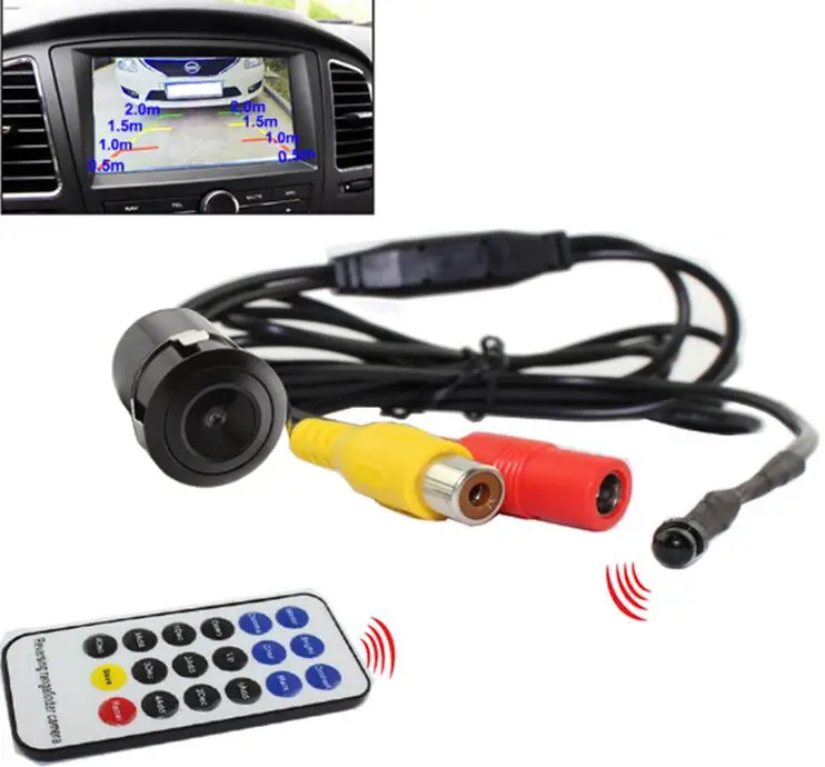

front rear parking camera front back view parking camera car parking distance+ photo on monitor with remote controller
