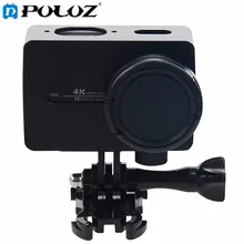 Sport Action Camera Aluminum Alloy Housing Protective Case with Lens Protective Cap for Xiaomi Xiaoyi Yi II