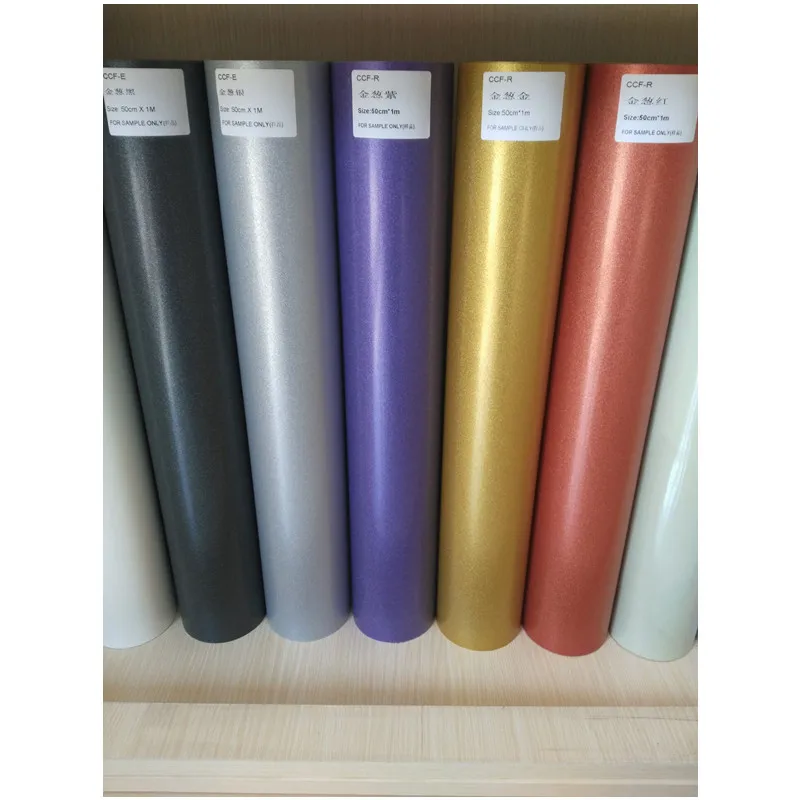 Glitter Cuttable Pu Flex Vinyl Film (50cm*1.0m/roll) Heat Transfer