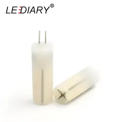 5 шт светодиодный IARY светодиодный затемнения G4 3 W AC/DC 12 V 48 светодиодный 3014 кремния светодиодный кукурузы лампы силикагель молочно-белый