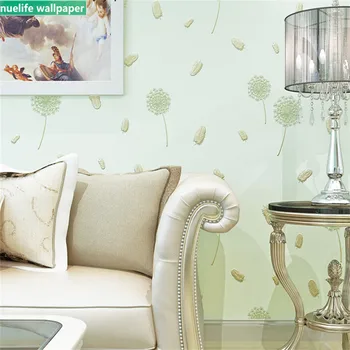 

Dandelion TV background wall waterproof stickers wallpaper bedside decoration 3d stickers bedroom self-adhesive wallpaper