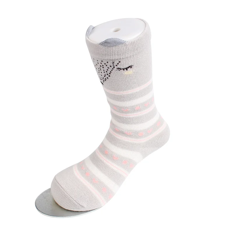 4 Pairs Cartoon Alpaca Kids Socks Animal Infant Cotton Socks Spring Autumn Baby Girls Boys Floor Socks Comfort Children Clothing (16)