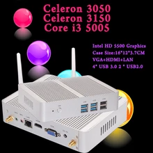Мини-ПК 5Gen i3 5005U EGlobal NUC Windows 10 Micro Barebone компьютер HD 5500 Graphics 4 К HTPC 300 м Wi-Fi Bluetooth VGA, HDMI, USB