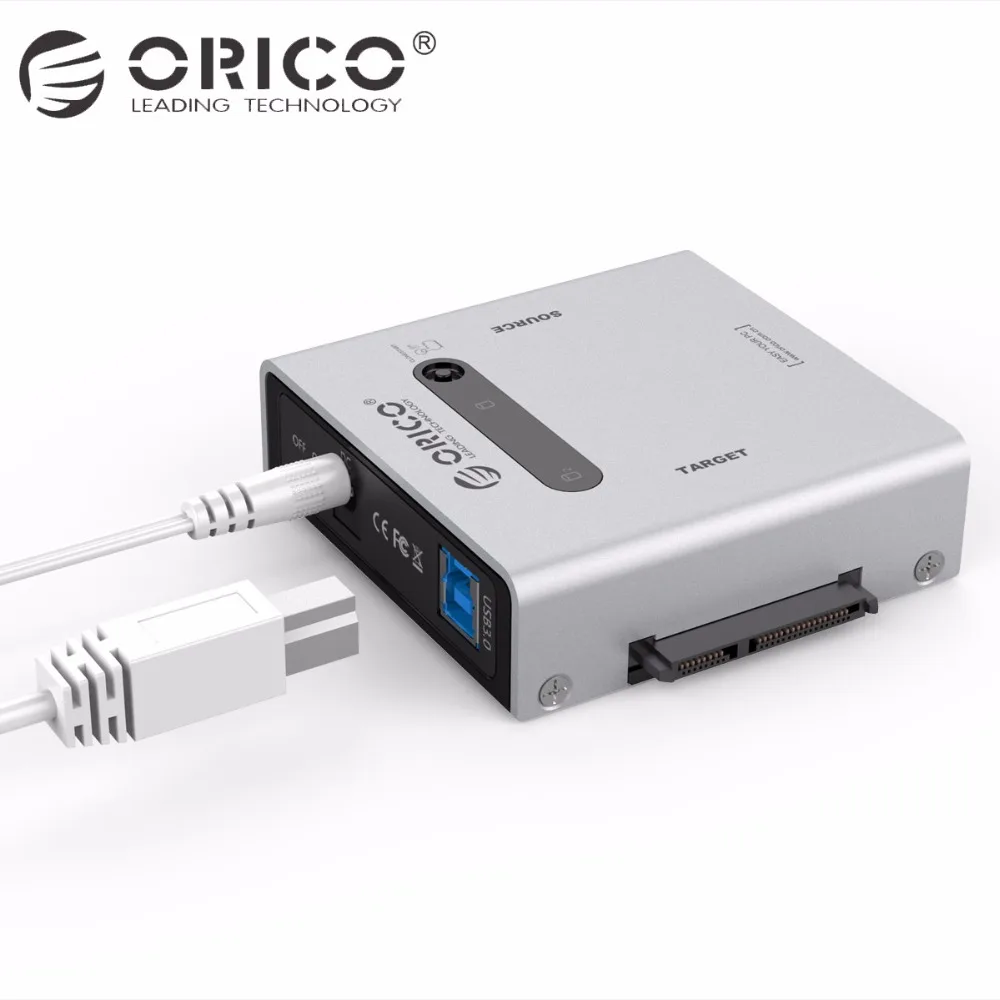 

Orico 2012US3-C-US-SV SATA HDD Replicator support 12TB disk drive with 12V4A power adapter SATA Cables Offline Clone device