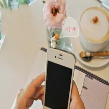 Хорошее качество 6 шт Универсальные 3,5 мм наушники умный разъем Прекрасный милый мини кот Анти пылезащитный Разъем