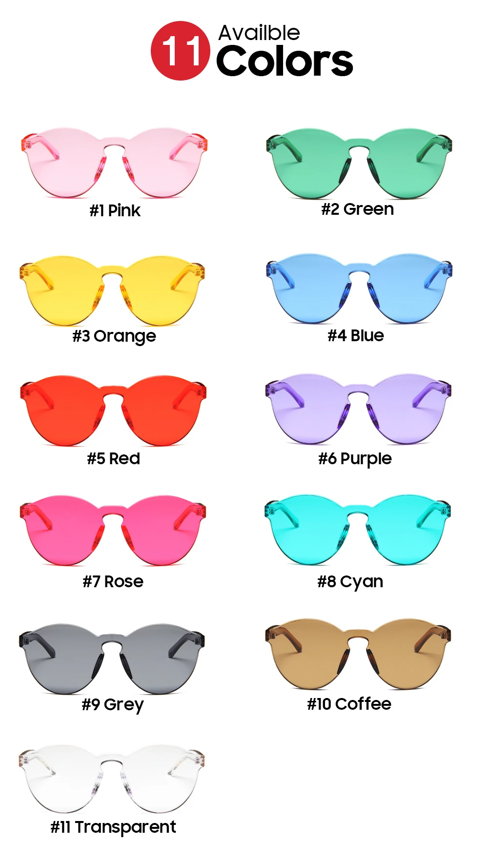 VIVIBEE Candy женские квадратные оранжевые роскошные солнцезащитные очки без оправы, женские градиентные оттенки, трендовые летние солнцезащитные очки для губ