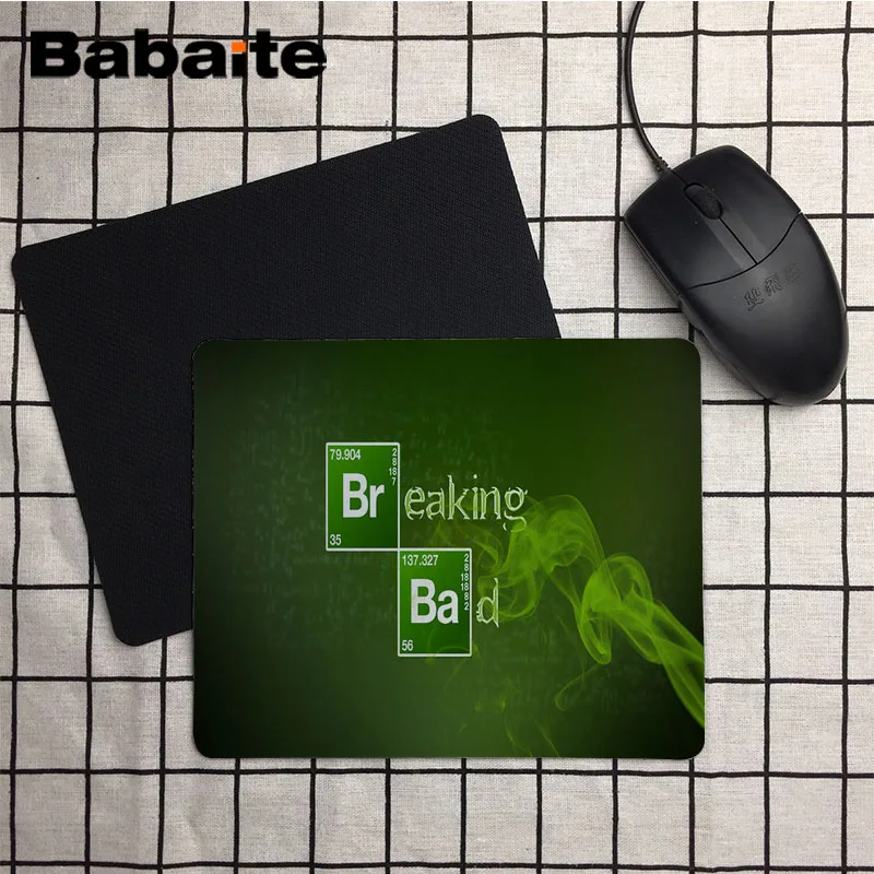 Babaite Poplar Breaking Bad I am Heisenberg прочный резиновый силиконовый коврик для ноутбука