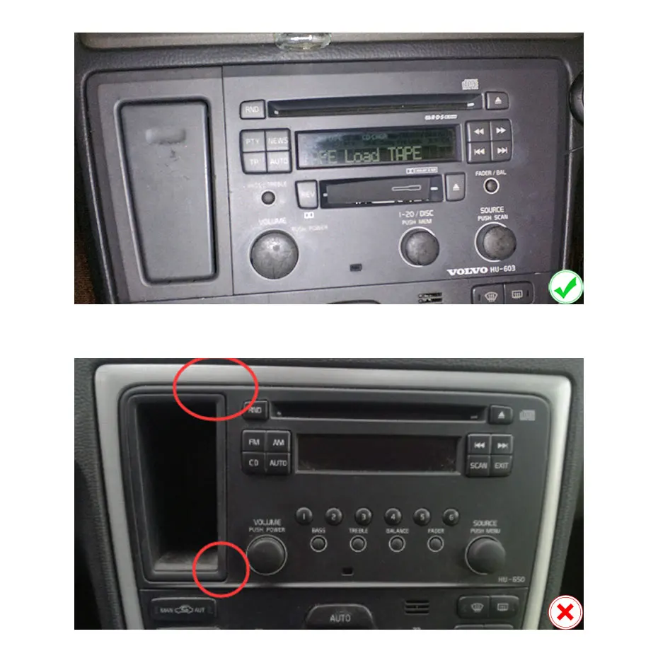 Discount Android 9 DSP IPS 4G 64G 2 DIN Auto Radio For Volvo S60 V70 XC70 2000-2004 Navigation GPS Stereo 4G RAM 8 Core no DVD PLAYER 5