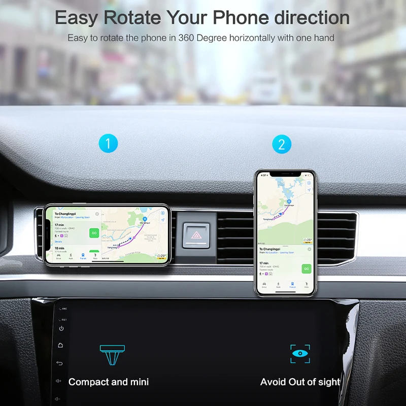 Автомобильный магнит на вентиляционное отверстие GPS для Lada Granta Vaz Kalina Priora Niva Samara 2