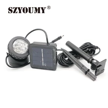 Солнечная батарея szyoumy питание 6 светодиодный открытый сад Пейзаж Двор Светодиодная лампа для газона лампа прожектор 30 шт. DHL