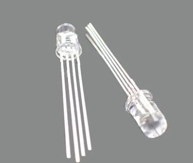 

OEM 40pcs through hole 5mm RYG led diode common cathode