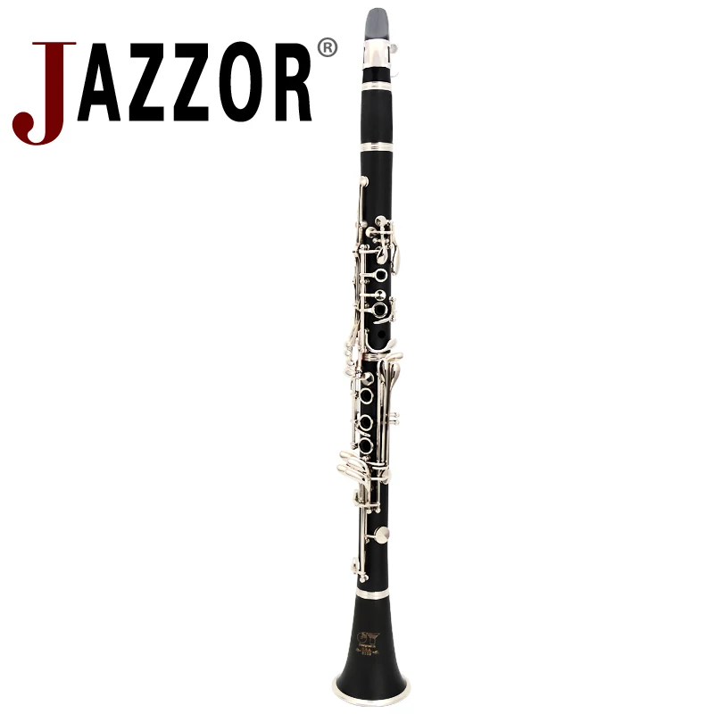 Профессиональный JAZZOR кларнет JYCL E100 B плоский жесткий резиновый 17 ключ с