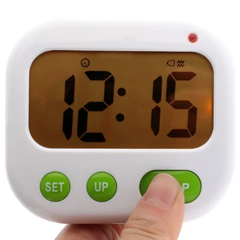 

Vibration Alarm Clock Luminova Led Digital Timer Electronic Candy Watch Desktop Display Student Clock Desk Gadgets