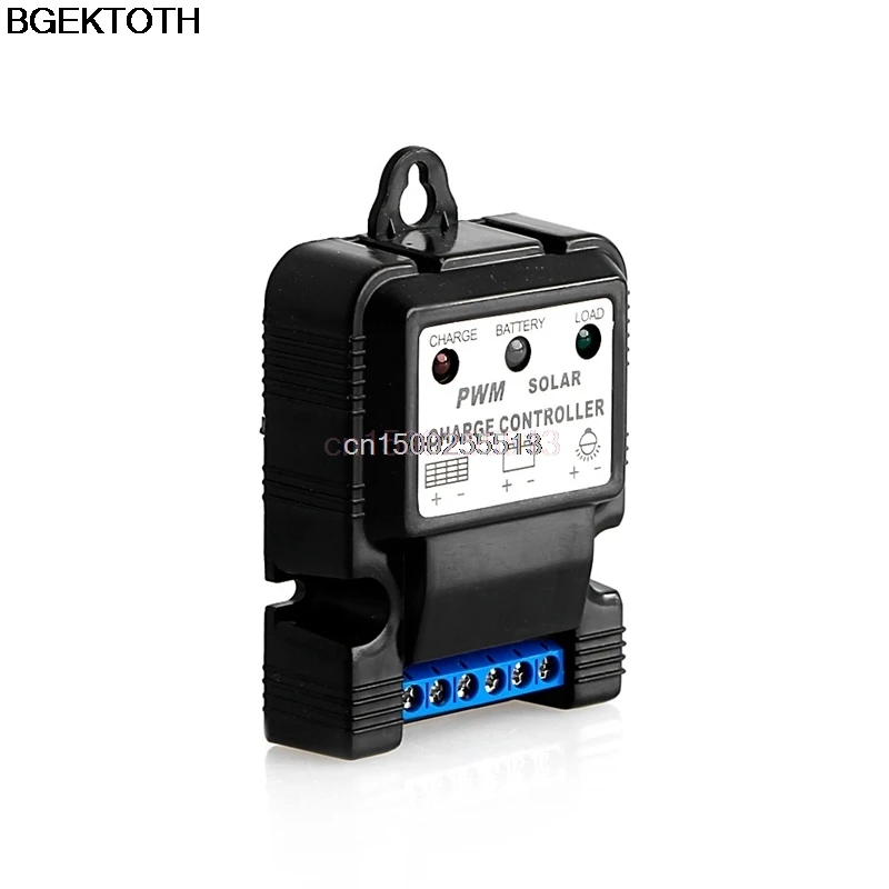 Auto Solar Panel Charge Controller Battery Charger Regulator New 6V 12V 10A PWM | Строительство и ремонт