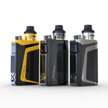 Оригинал IJOY rdta Box Мини 100 Вт Kit работает на встроенный Li-Po 2600 мАч аккумулятора с 6 мл Майка RBM-C2 0.2ohm катушки VAPE комплект