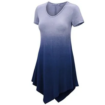 

Summer casual women's clothing Ladies Casual Round Neck Short Sleeve Evening Party Mini Dress Beachwear Sundress vestido mujer