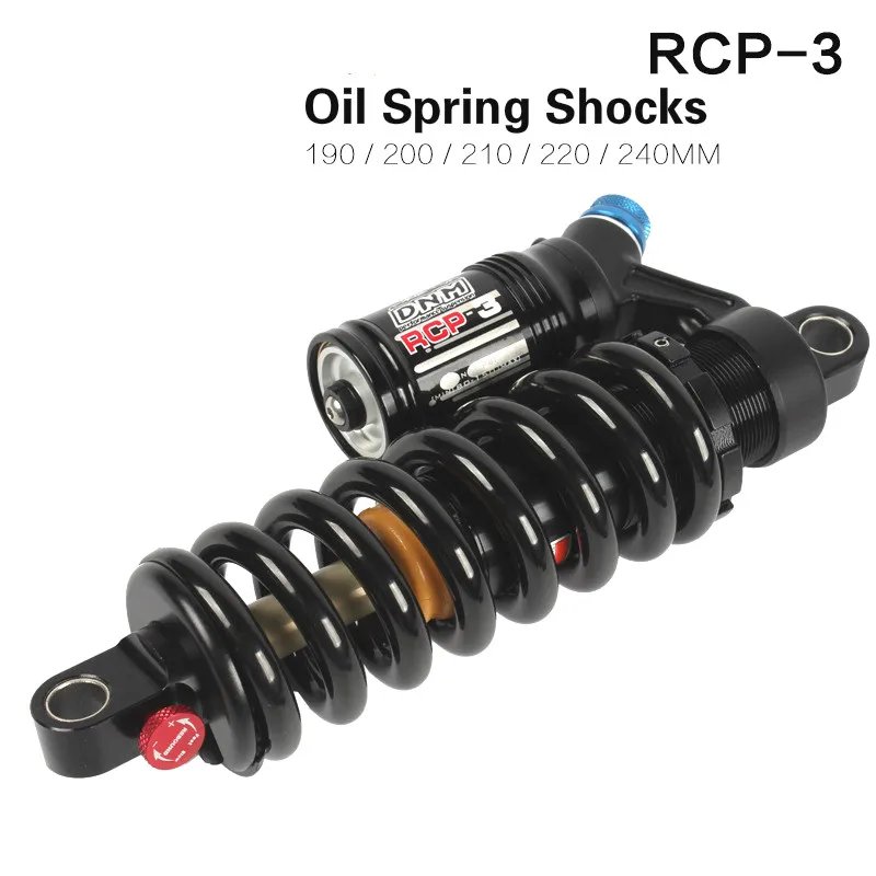 

DNM RCP2S Mountain Bike Bicycle Mtb Air Rear Shock with Lockout 190 200 210 220 240mm Bicycle Parts Downhill Bike Rear Shocks